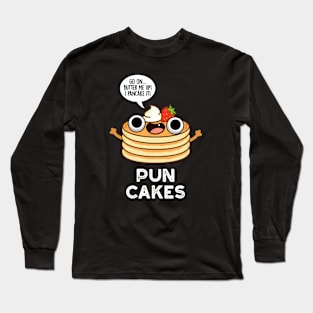 Puncakes Cute Pancake Pun Long Sleeve T-Shirt